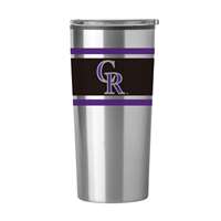 Colorado Rockies 20oz Stripe Fusion Tumbler