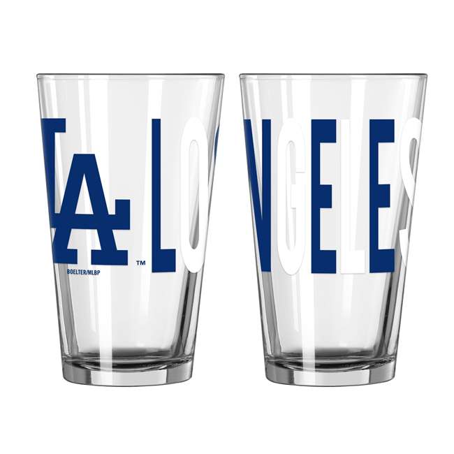 Los Angeles Dodgers 16oz Overtime Pint Glass