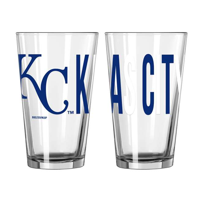 Kansas City Royals 16oz Overtime Pint Glass