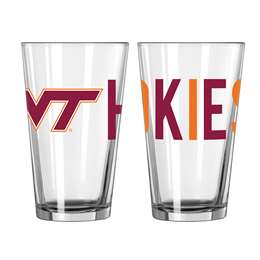 Virginia Tech 16oz Overtime Pint Glass