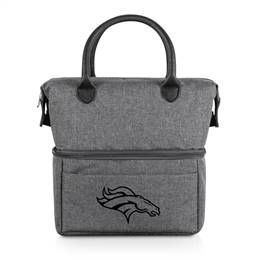 Denver Broncos Two Tiered Lunch Bag