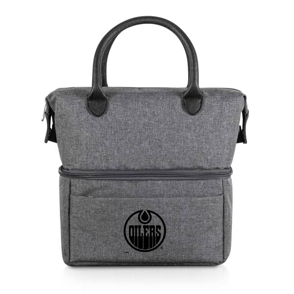 Edmonton Oilers Two Tiered Lunch Bag