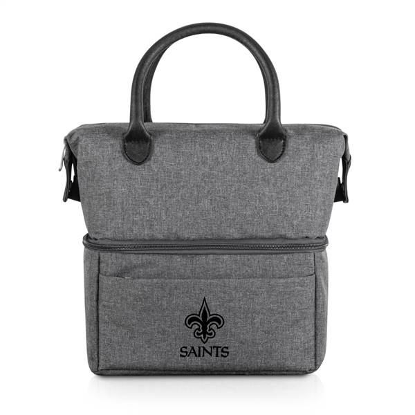 New Orleans Saints Two Tiered Lunch Bag
