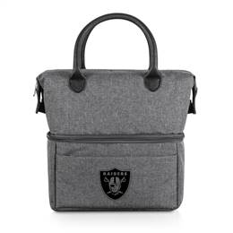 Las Vegas Raiders Two Tiered Lunch Bag