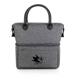 San Jose Sharks Two Tiered Lunch Bag