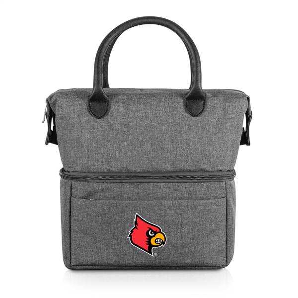 Louisville Cardinals Two Tiered Lunch Bag