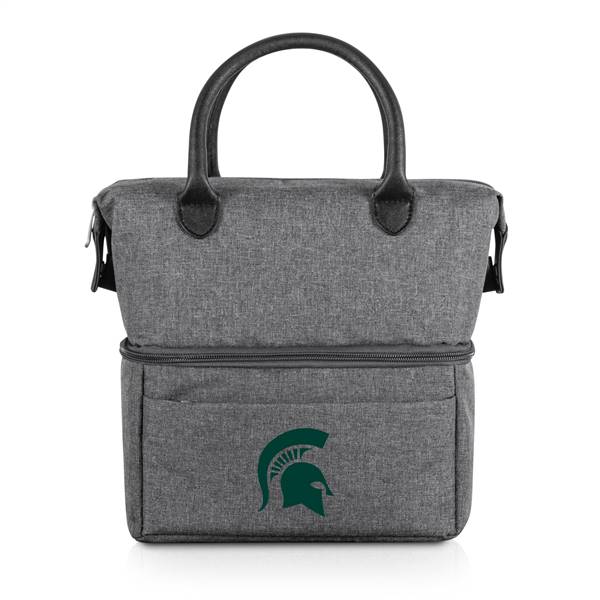 Michigan State Spartans Two Tiered Lunch Bag