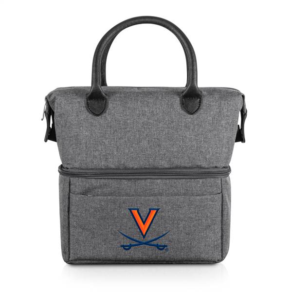 Virginia Cavaliers Two Tiered Lunch Bag