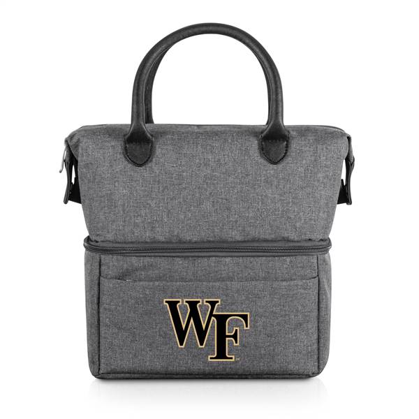 Wake Forest Demon Deacons Two Tiered Lunch Bag
