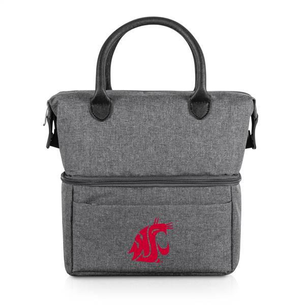 Washington State Cougars Two Tiered Lunch Bag