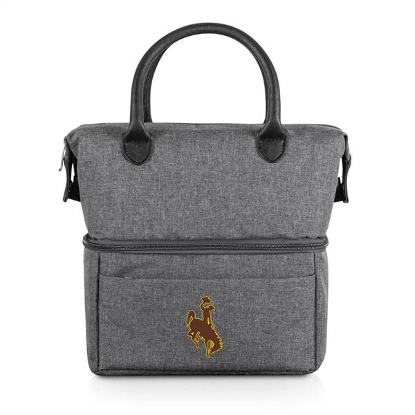 Wyoming Cowboys Two Tiered Lunch Bag  