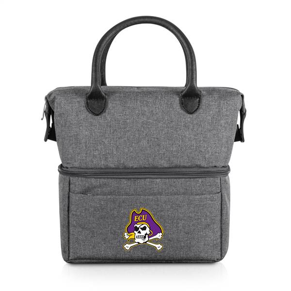 East Carolina Pirates Two Tiered Lunch Bag