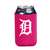 Detroit Tigers Pink Flat Can Coozie