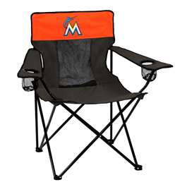 Miami Marlins Elite Chair with Carry Bag