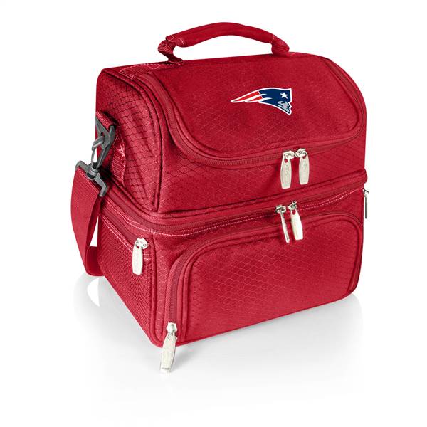 New England Patriots Two Tiered Insulated Lunch Cooler  