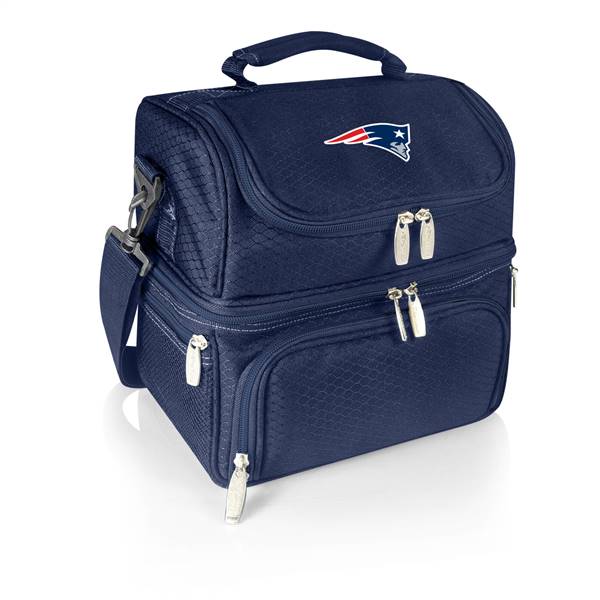 New England Patriots Two Tiered Insulated Lunch Cooler  