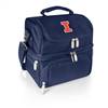 Illinois Fighting Illini Two Tiered Insulated Lunch Cooler