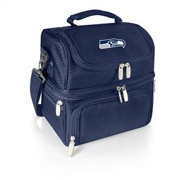 Seattle Seahawks Two Tiered Insulated Lunch Cooler
