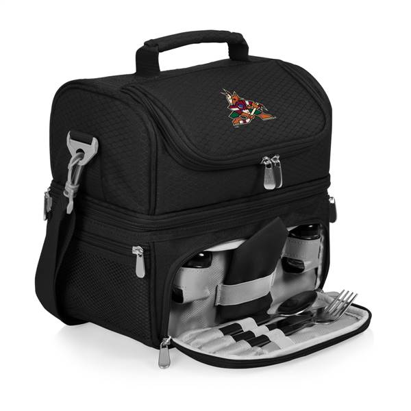 Arizona Coyotes Two Tiered Insulated Lunch Cooler
