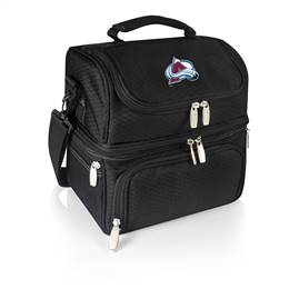 Colorado Avalanche Two Tiered Insulated Lunch Cooler