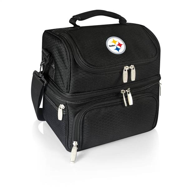 Pittsburgh Steelers Two Tiered Insulated Lunch Cooler