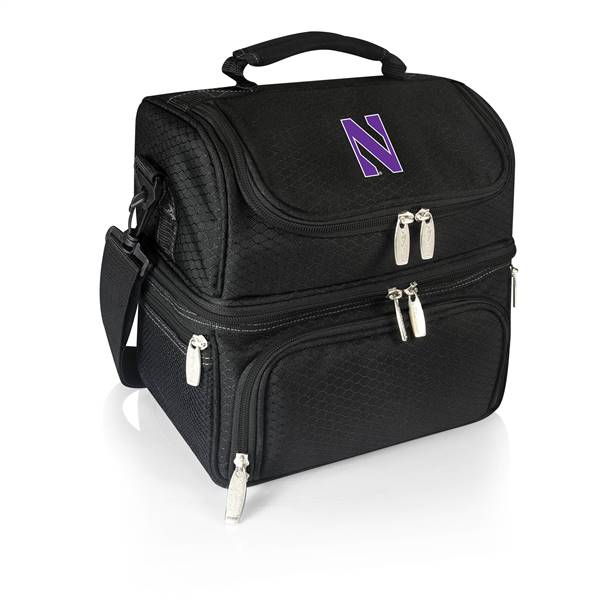 Northwestern Wildcats Two Tiered Insulated Lunch Cooler