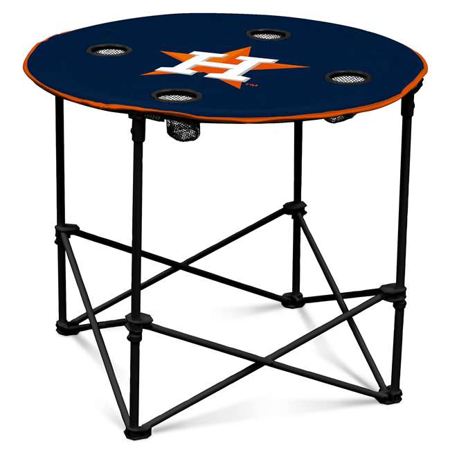 Houston Astros Round Folding Table