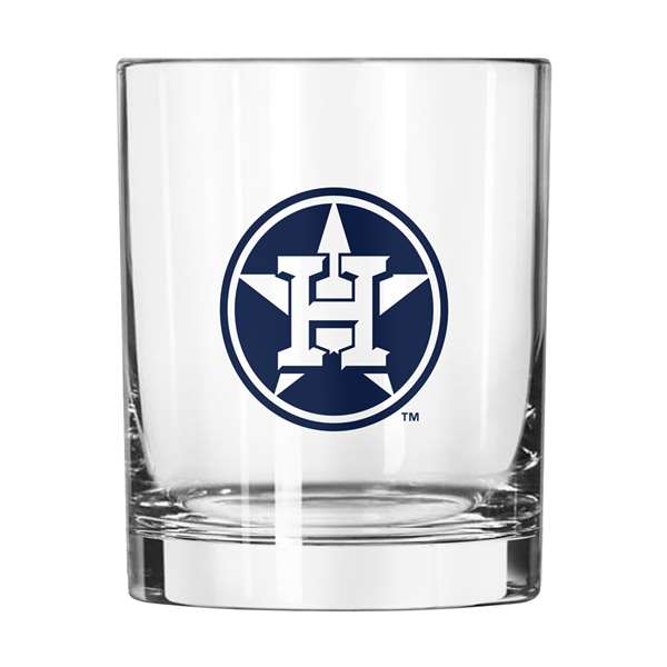 Houston Astros 14oz Gameday Rocks Glass (2 Pack)