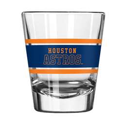 Houston Astros 2oz Stripe Shot Glass (2 Pack)