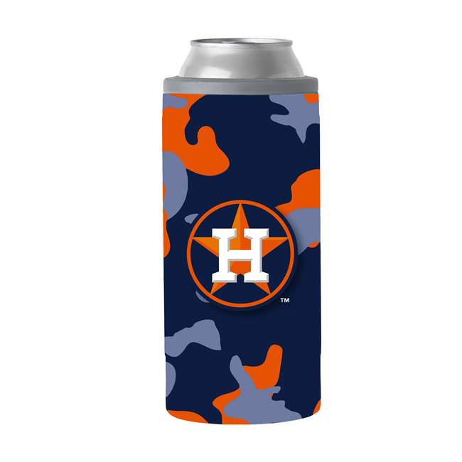 Houston Astros 12oz Camo Slim Can Coolie