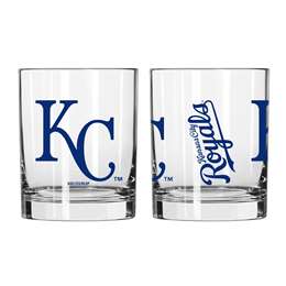 Kansas City Royals 14oz Gameday Rocks Glass (2 Pack)