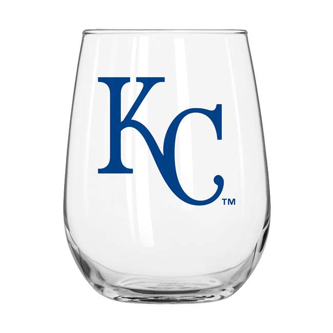 Kansas City Royals 16oz Gameday Glass Curved Beverage