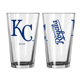 Kansas City Royals 16oz Gameday Pint Glass (2 Pack)