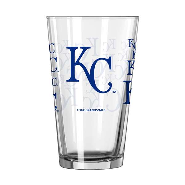 Kansas City Royals 16oz Scatter Pint Glass (2 Pack)
