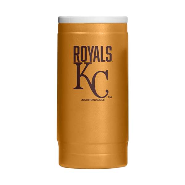 Kansas City Royals Huddle Powder Coat Slim Can Coolie