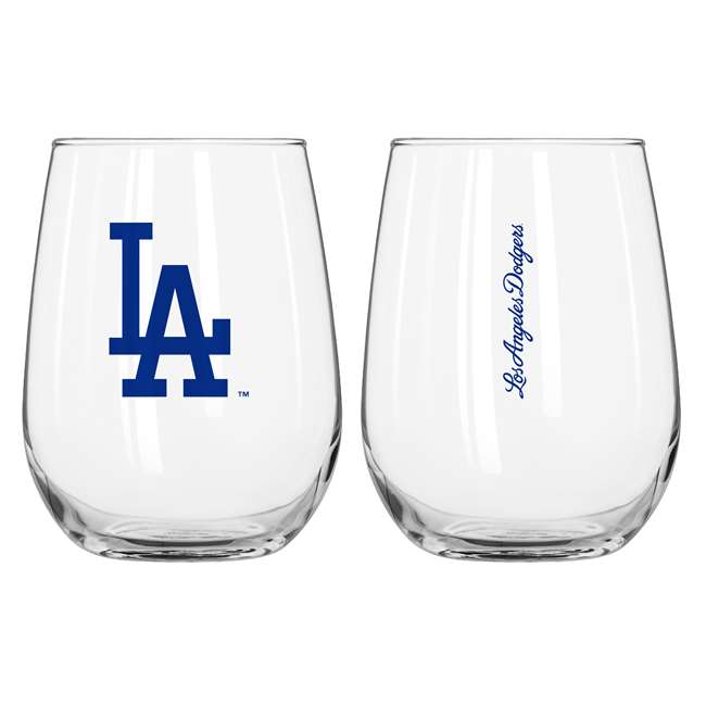 Los Angeles Dodgers 16oz Gameday Curved Beverage Glass