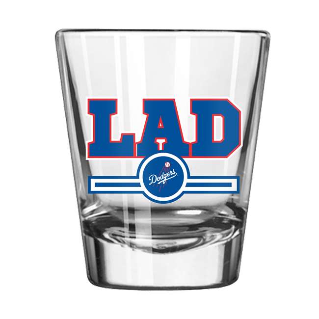 Los Angeles Dodgers 2oz Lettermand Shot Glass (2 Pack)