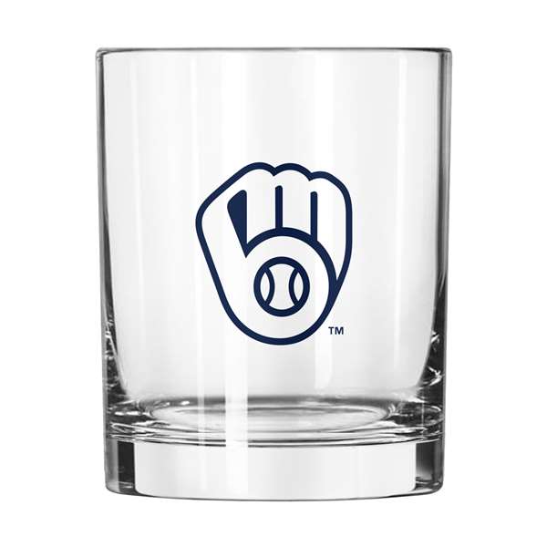 Milwaukee Brewers 14oz Gameday Rocks Glass (2 Pack)