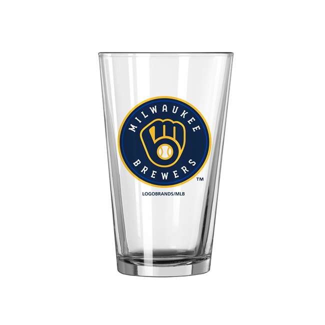 Milwaukee Brewers 16oz Swagger Pint Glass