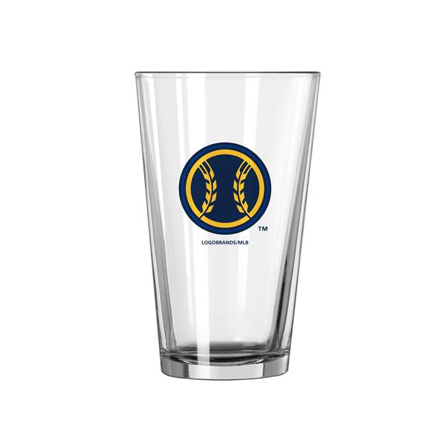 Milwaukee Brewers 16oz Wheat Ball Pint Glass