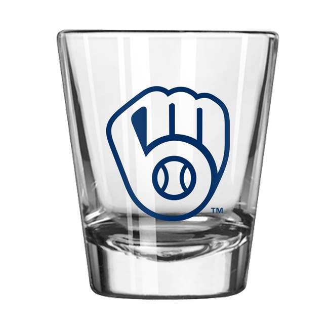 Milwaukee Brewers 2oz Gameday Shot Glass (2 Pack)