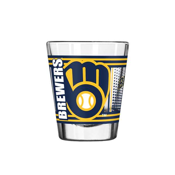 Milwaukee Brewers 2oz Hero Shot Glass