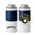 Milwaukee BrewersColorblock 12oz Slim Can Stainless Steel Coozie