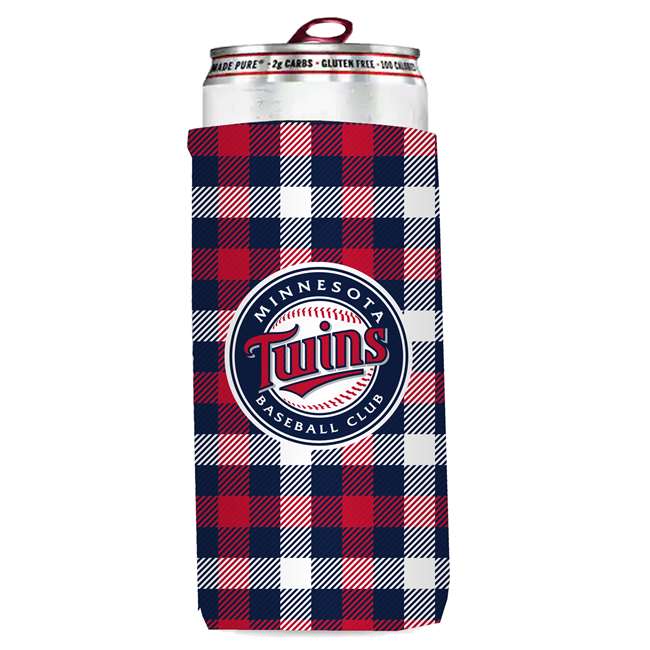 Minnesota Twins 12oz Slim Can Coozie (6 Pack)