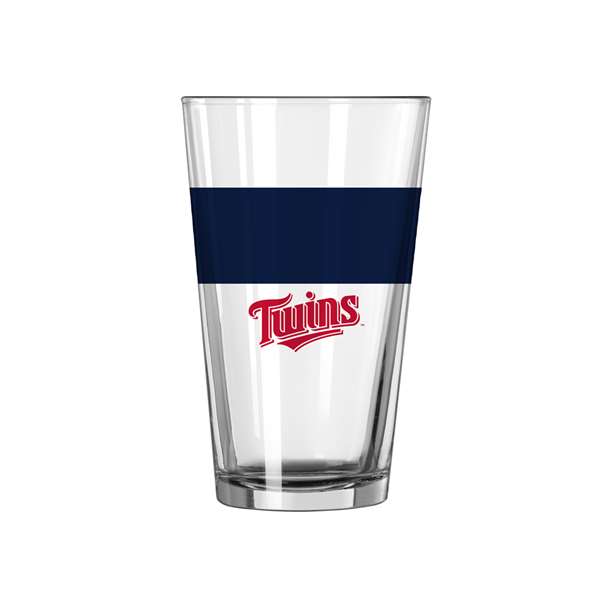 Minnesota Twins 16oz Colorblock Pint Glass (2 Pack)