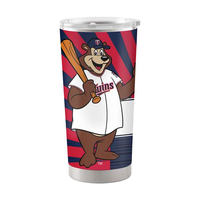 Minnesota Twins 20oz Mascot Stainless Steel Tumbler