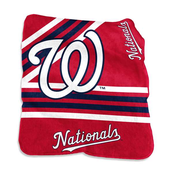 Washington Nationals Raschel Throw Blanket - 50 X 60 inches