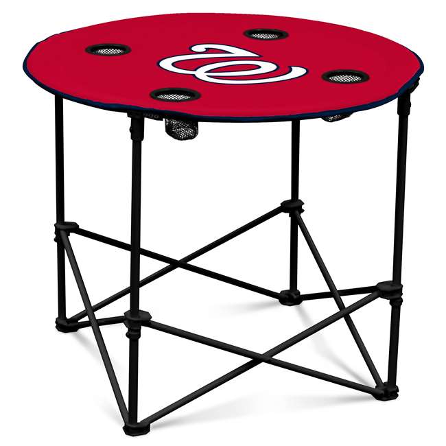 Washington Nationals Round Folding Table