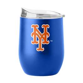 New York Mets 16oz Flipside Powder Coat Curved Beverage  
