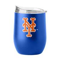 New York Mets 16oz Flipside Powder Coat Curved Beverage